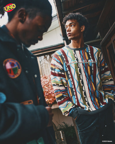 UNO x WDS MULTI STRIPED KNIT