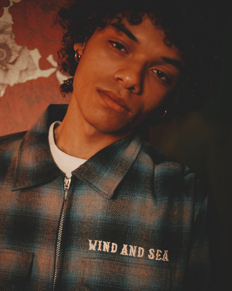 ZIP FLANNEL SHIRTS