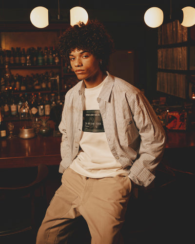 CREDIT CARD LOGO CREWNECK SWEATSHIRTS