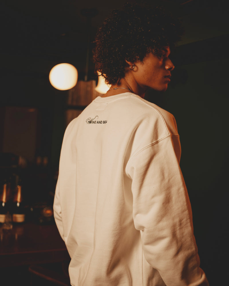 CREDIT CARD LOGO CREWNECK SWEATSHIRTS