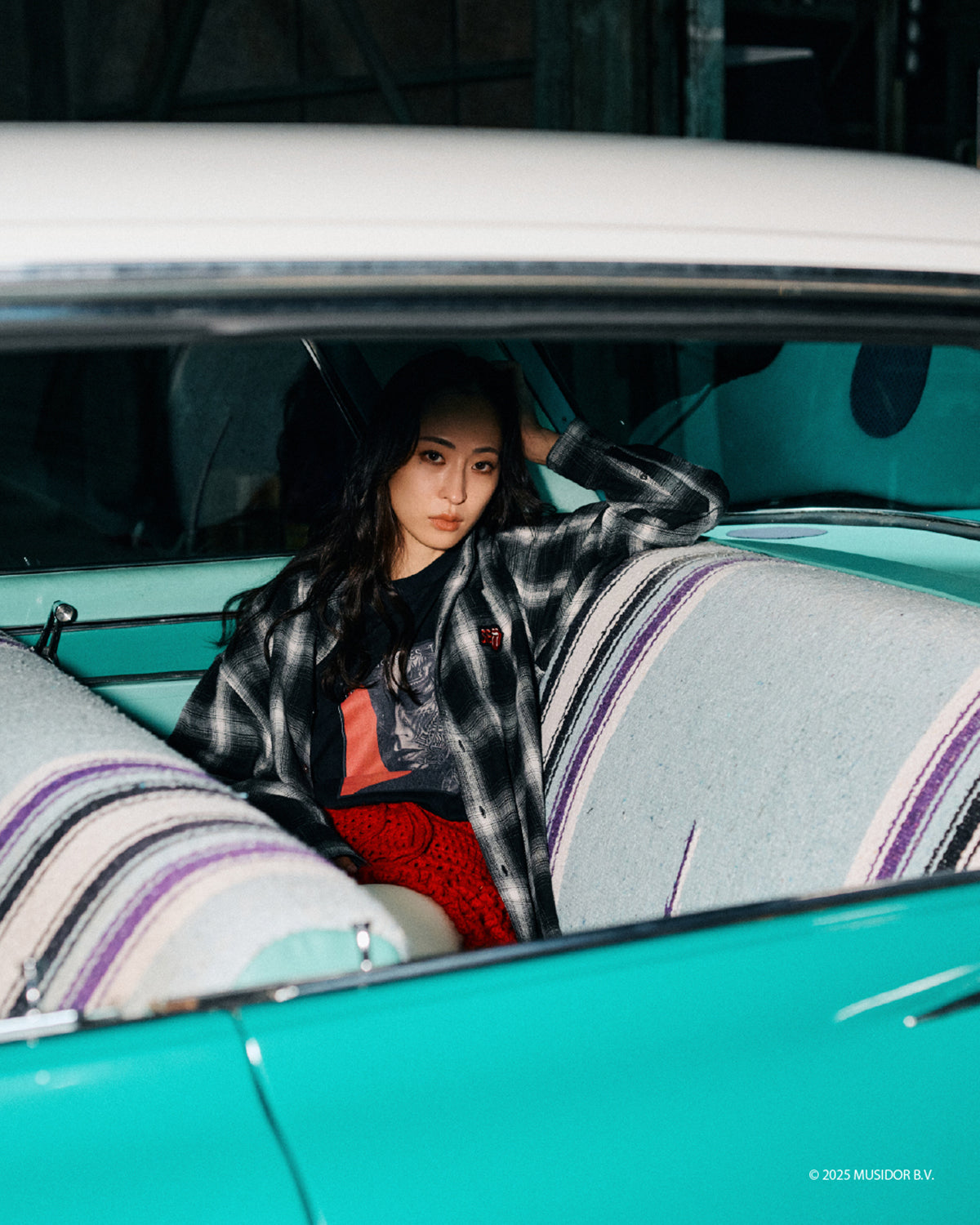 THE ROLLING STONES x WDS PLAID SHIRT