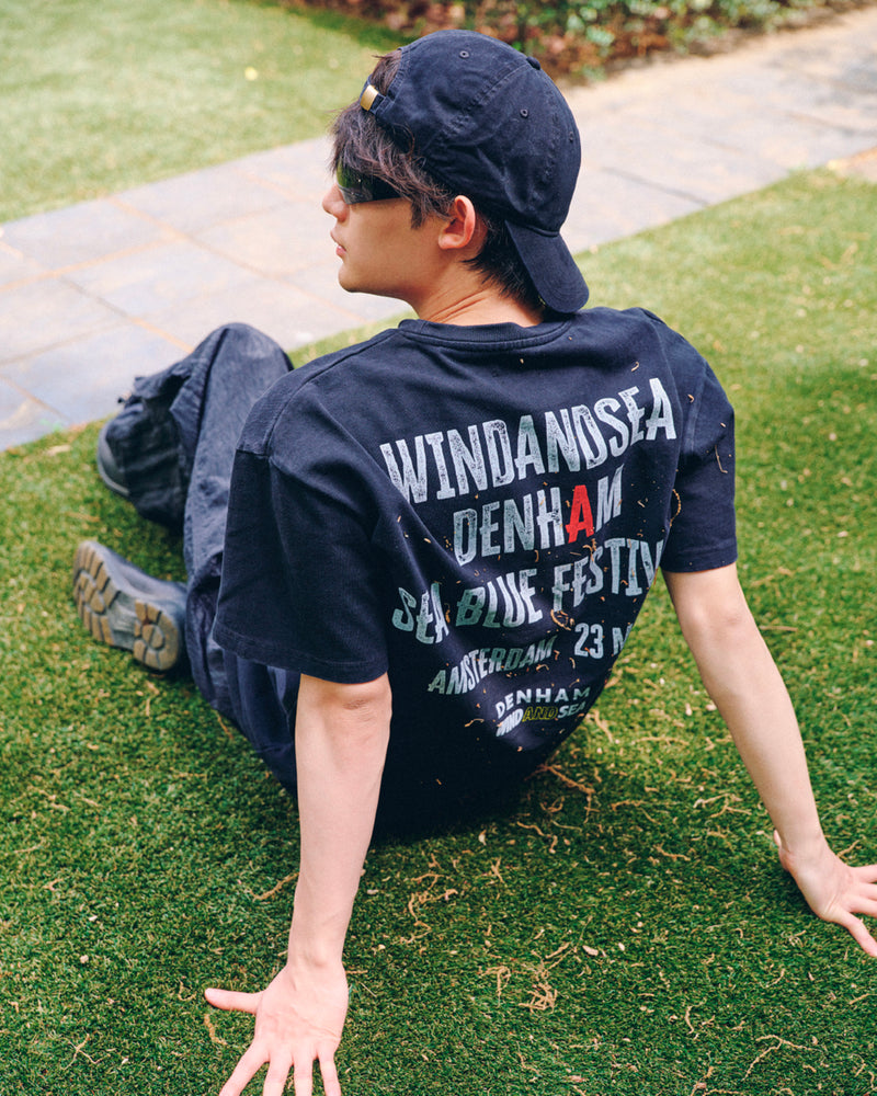 DENHAM x WDS LIVE SEA DENHAM TEE