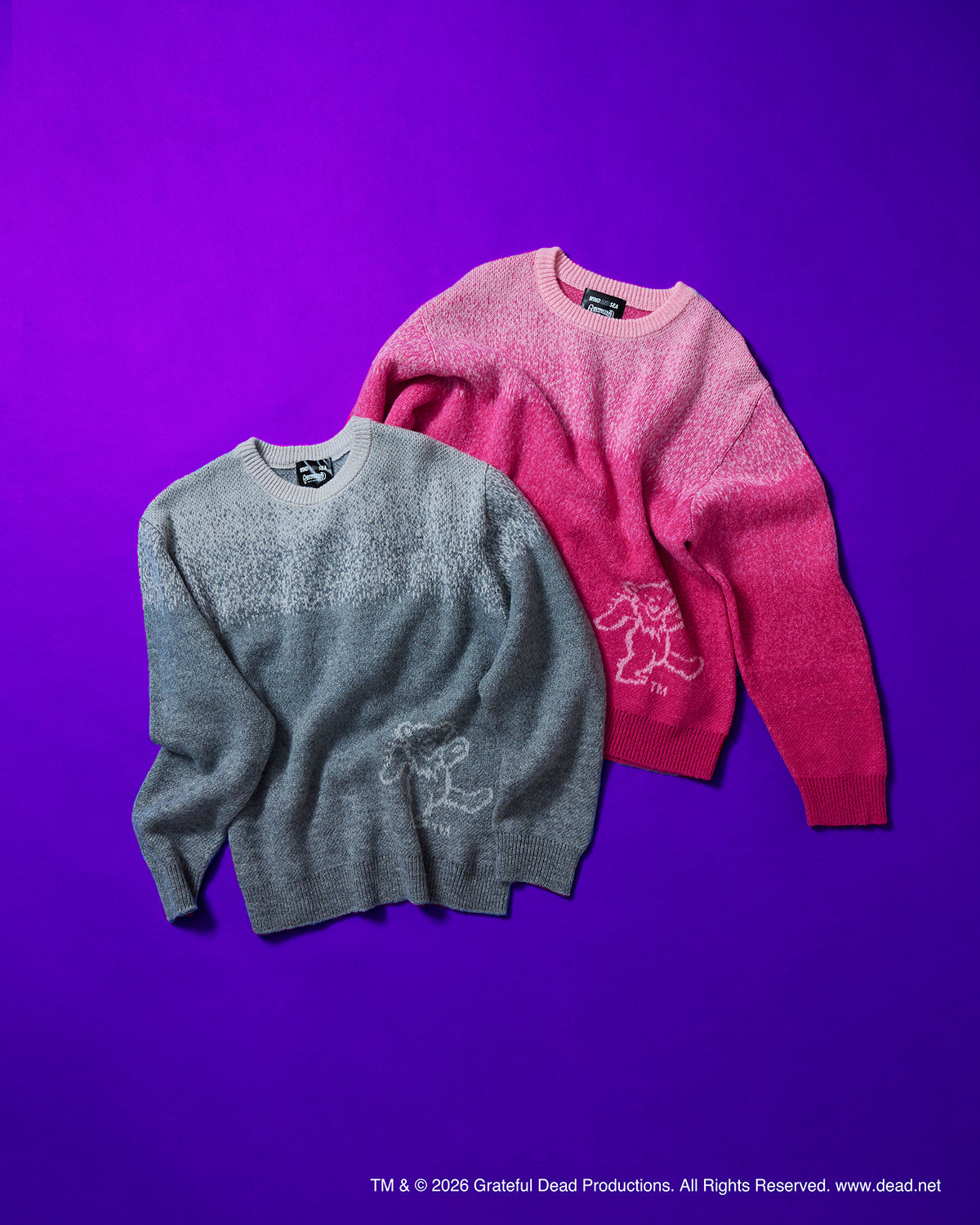 GRATEFUL DEAD x WDS Jacquard Knit Sweater – WIND AND SEA