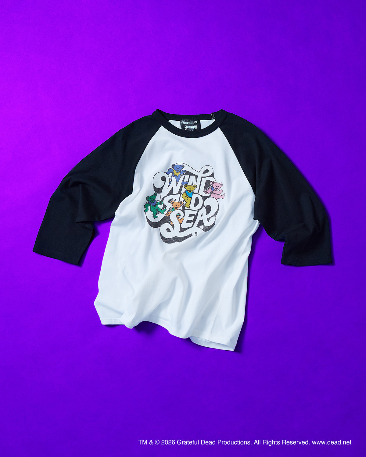 GRATEFUL DEAD x WDS Raglan Tee