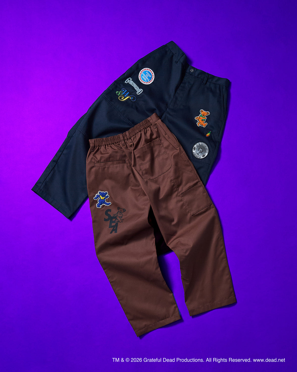 GRATEFUL DEAD x WDS Canvas Pants