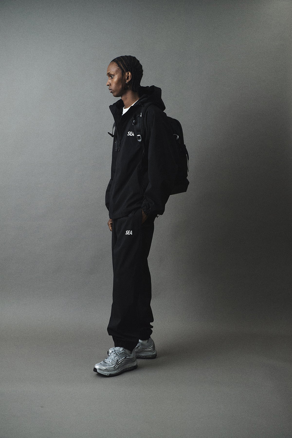 【WIND AND SEA】ナイロンパンツ　セットアップ可能　サイズS Nylon Pants – WIND AND SEA