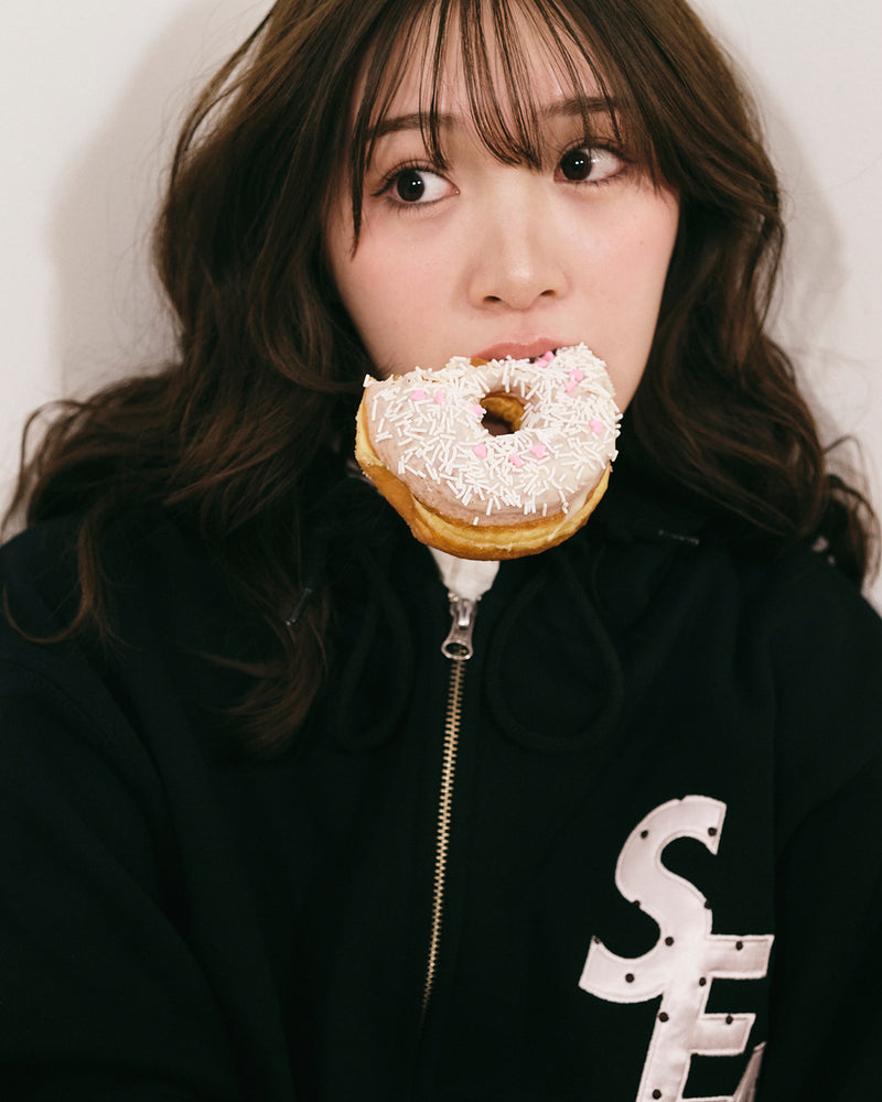 DOT SEA ZIP UP SWEATSHIRT