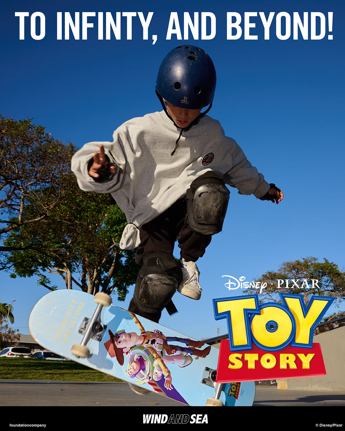 TOY STORY x WDS SKATE BOARD – WIND AND SEA