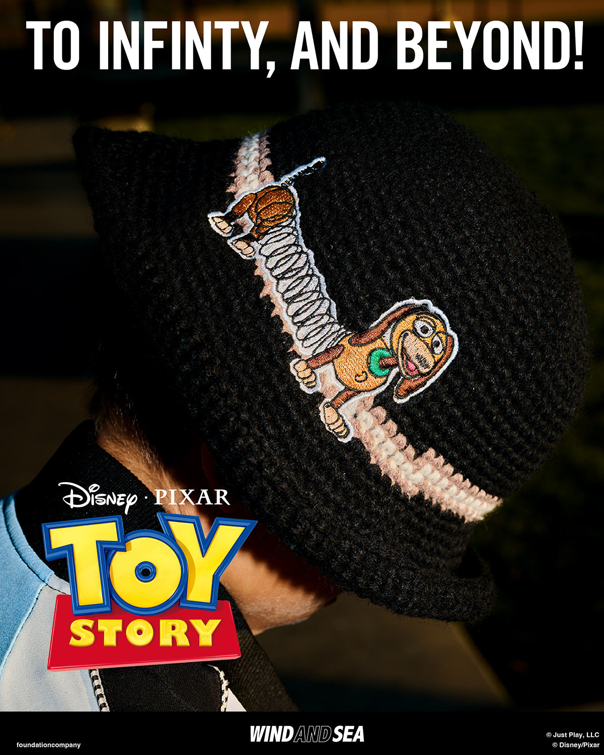 TOY STORY x WDS CROCHE HAT – WIND AND SEA