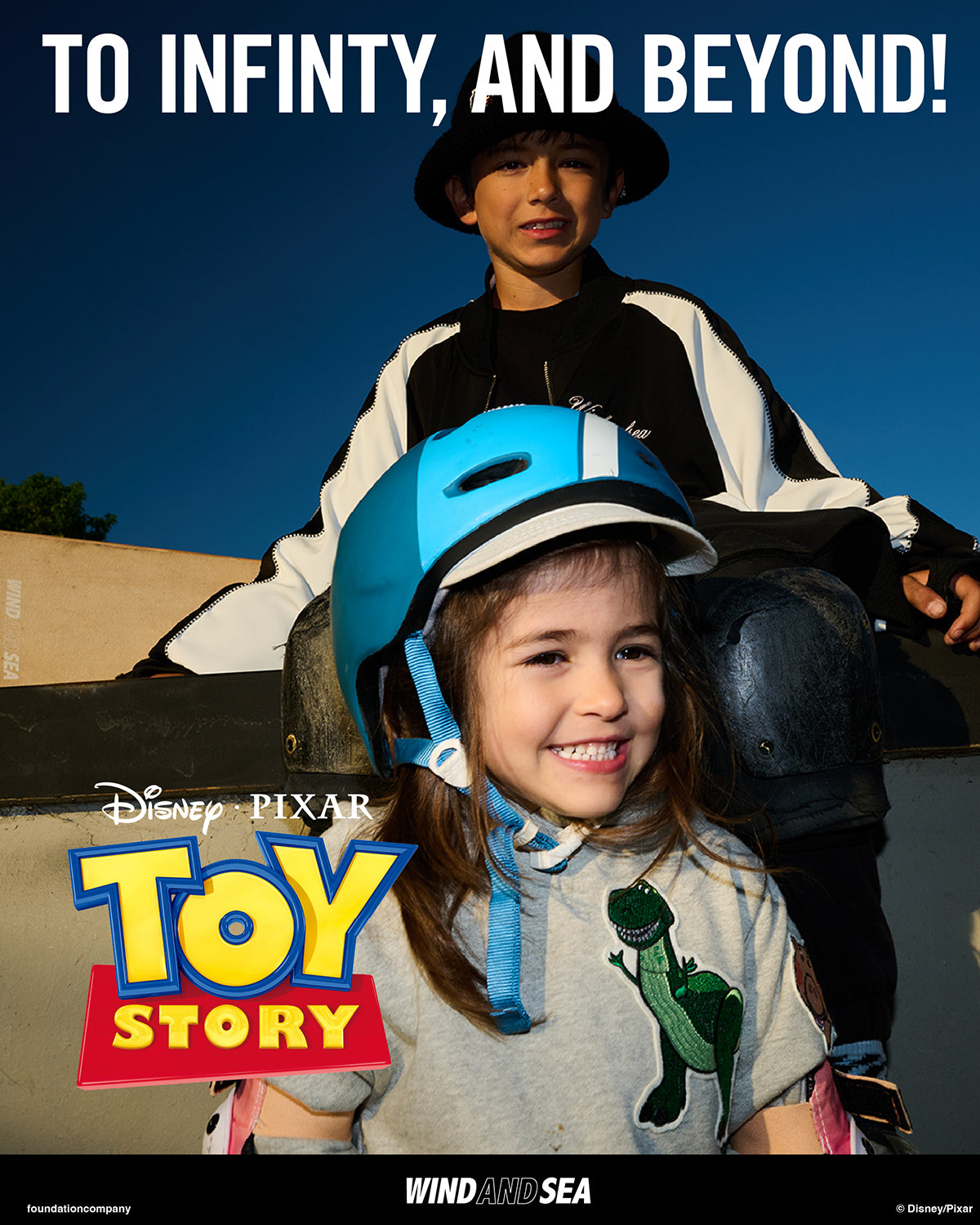 TOY STORY x WDS HOODIE KIDS – WIND AND SEA