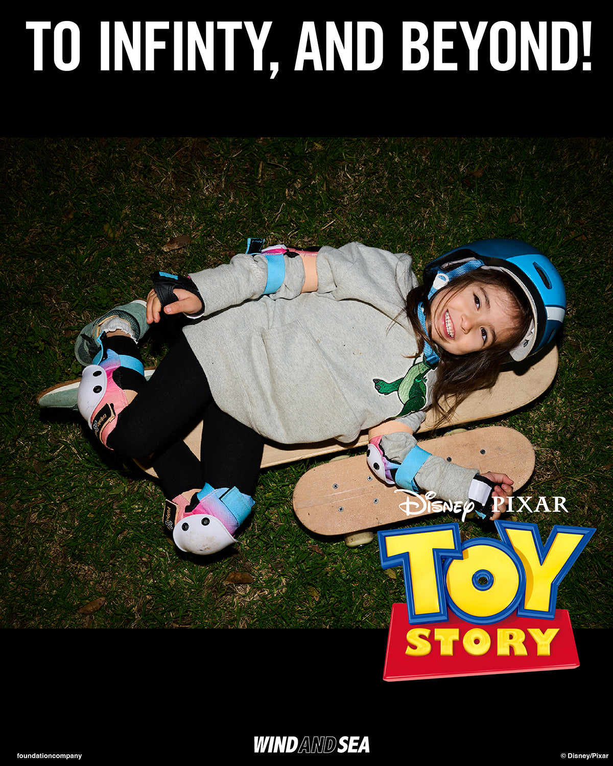 TOY STORY x WDS SKATE BOARD – WIND AND SEA