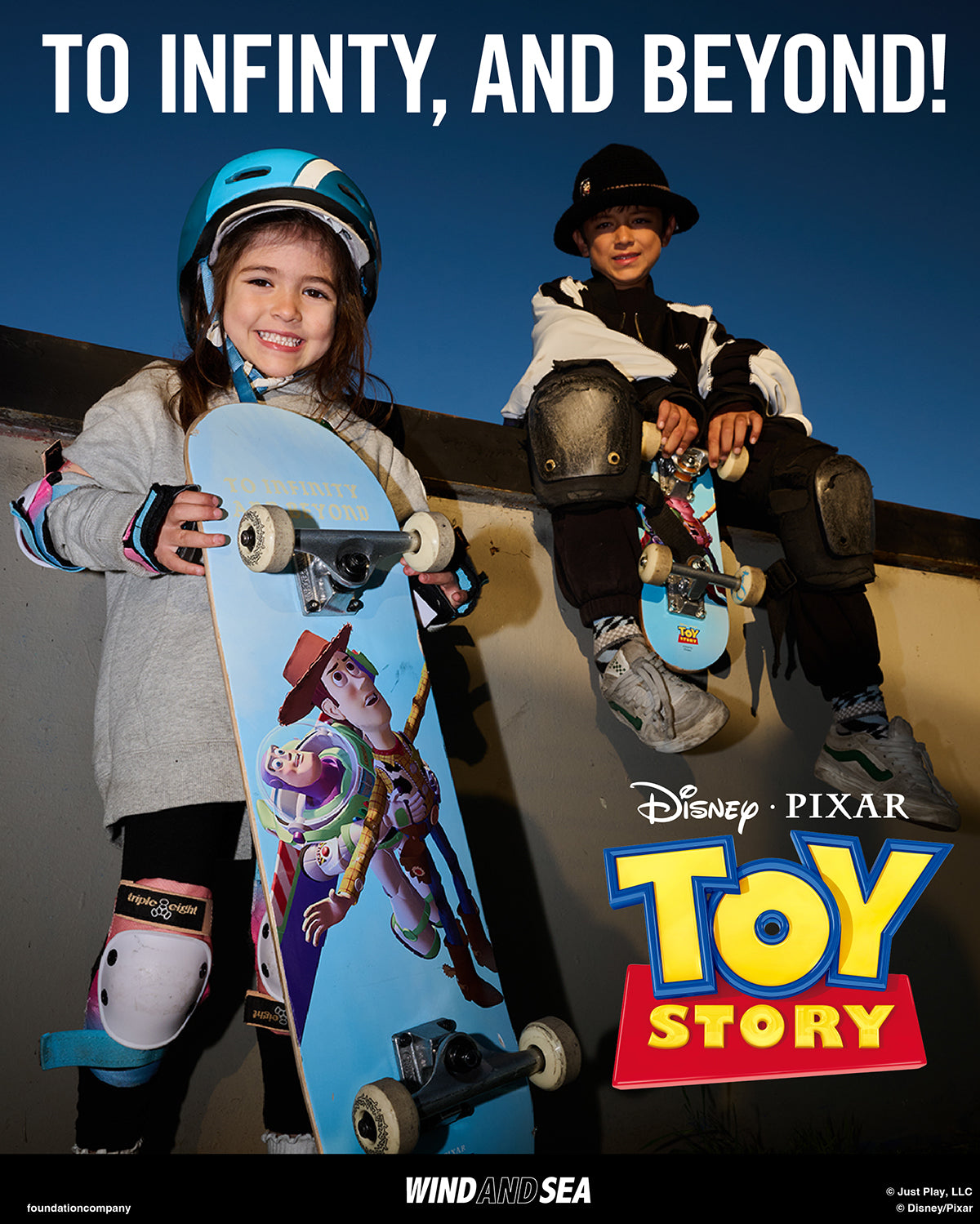 トイストーリー スケードボード TOY STORY x WDS SKATE BOARD – WIND AND SEA