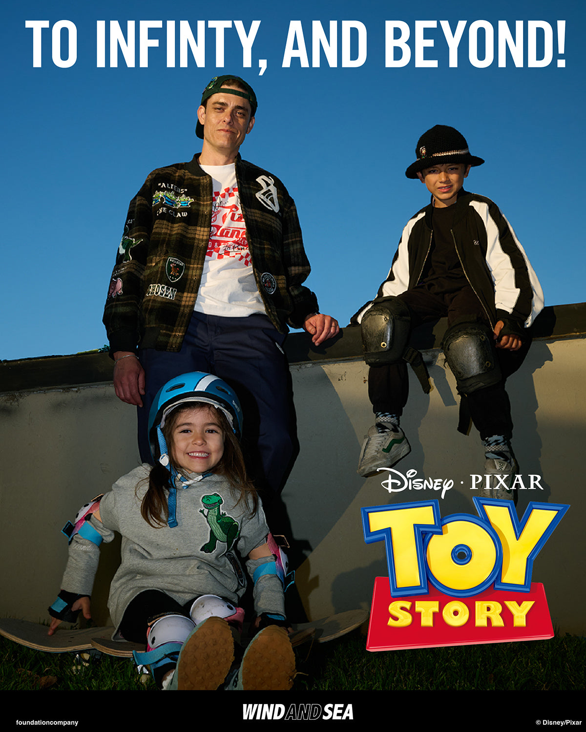 TOY STORY x WDS CHECK BLOUSON