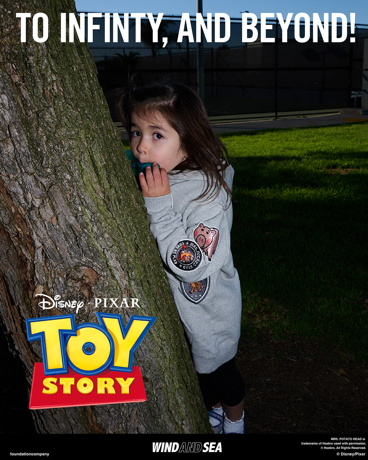 TOY STORY x WDS HOODIE KIDS – WIND AND SEA