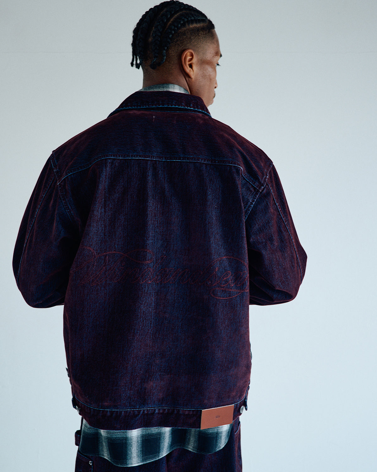 VELOUR TOUCH DENIM JACKET