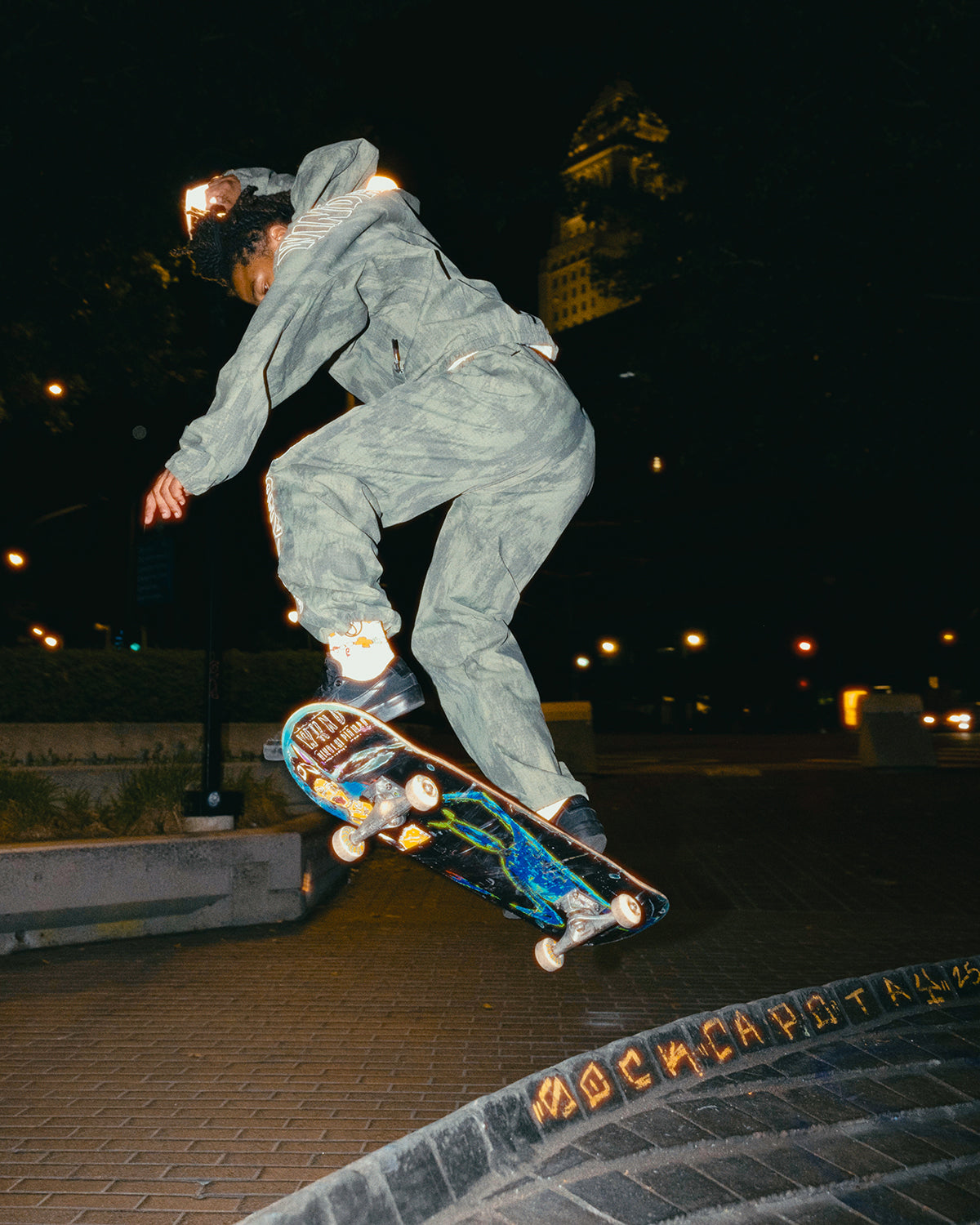 BIG LOGO TRACK PANTS