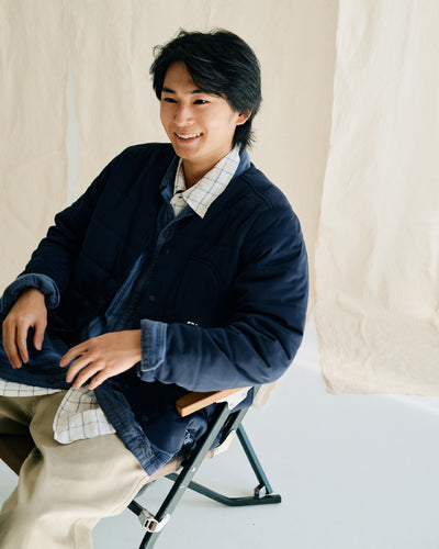 snow peak × WDS Flexible Insulated Cardigan