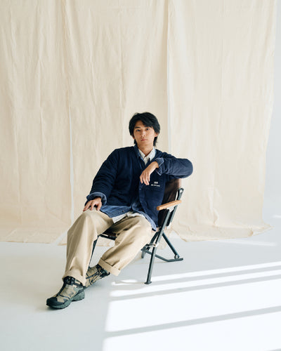 snow peak × WDS Flexible Insulated Cardigan