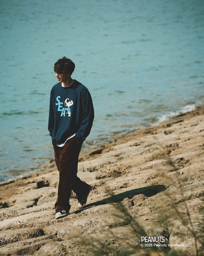 SMOOTHY x WDS Snoopy Crewneck Sweatshirt