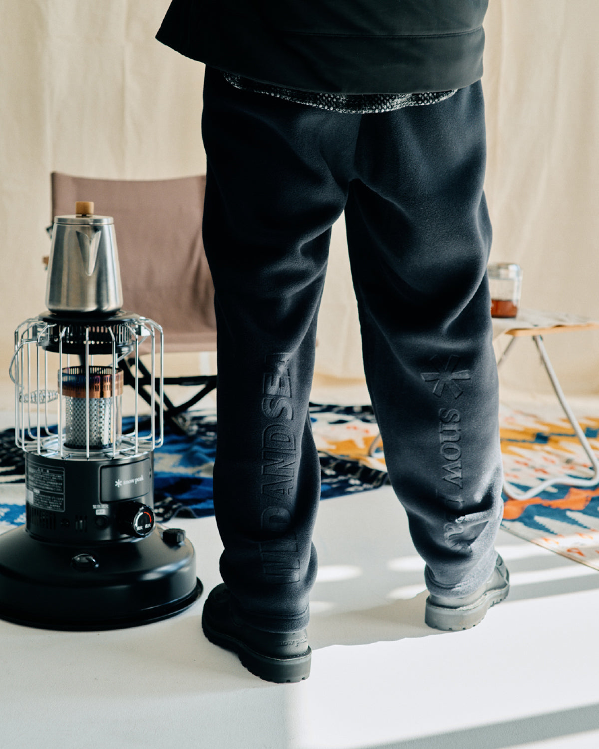 snow peak × WDS Water-Repellent Fleece Pants