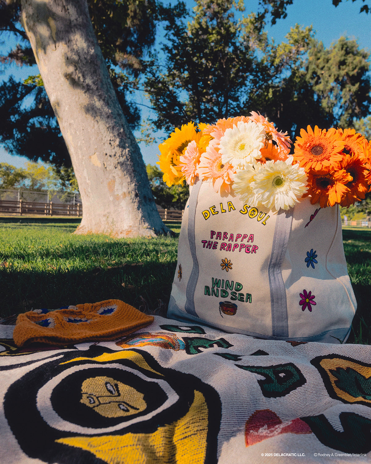 PARAPPA x DE LA SOUL x WDS TOTE BAG