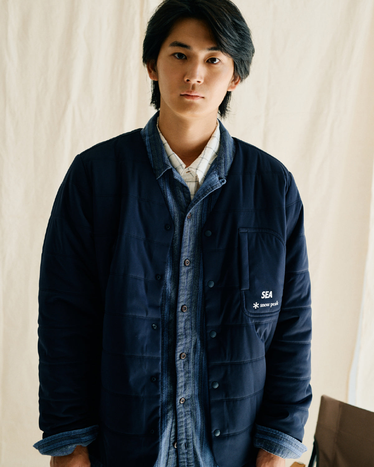 WIND AND SEA ×  peak Cardigan snow peak × WDS Flexible Insulated Cardigan – WIND AND SEA