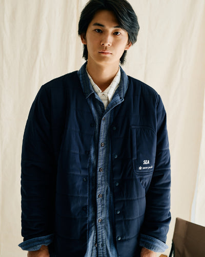 snow peak × WDS Flexible Insulated Cardigan