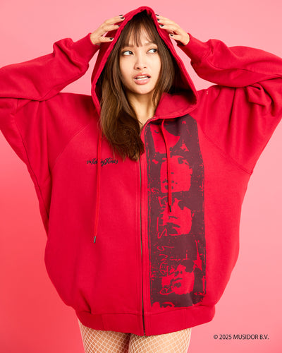 The Rolling Stones x WDS MIck Jagger Zip up Sweatshirt