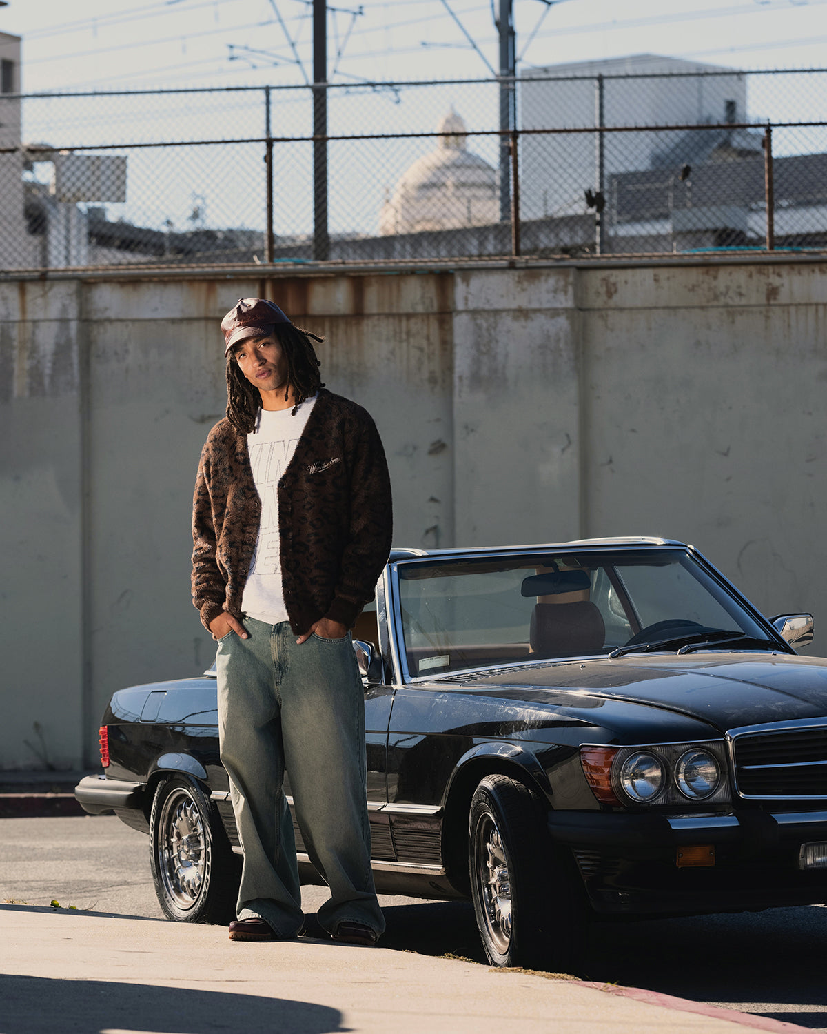 Metallic Crewneck Sweatshirt