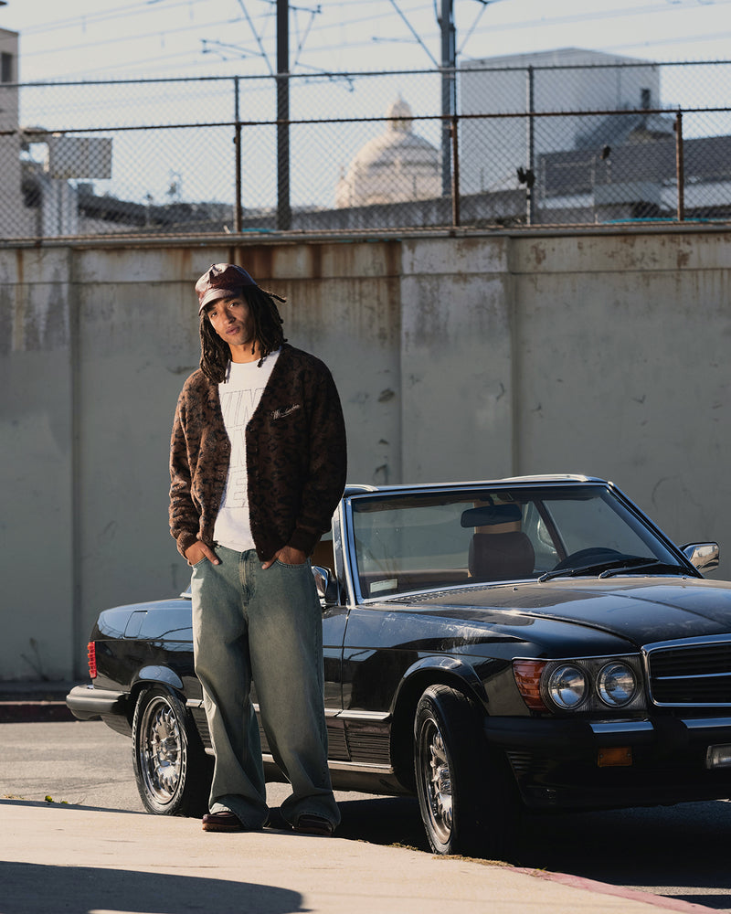 Metallic Crewneck Sweatshirt