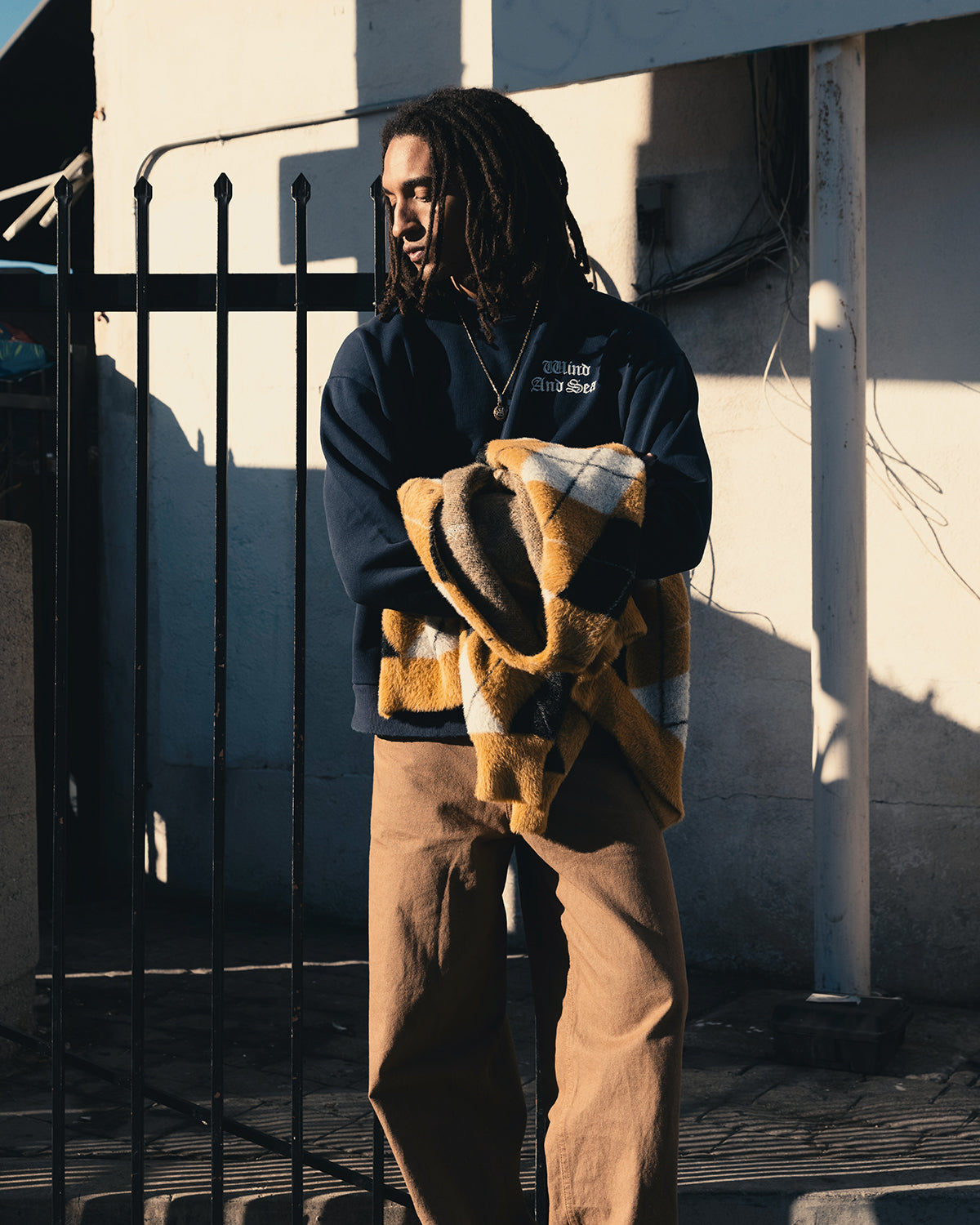 flocky Crewneck Sweatshirt