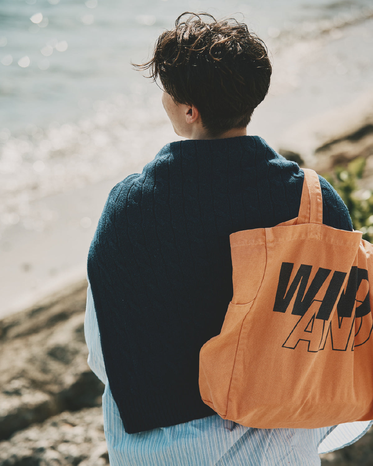 SMOOTHY x WDS Snoopy Pigment Tote Bag