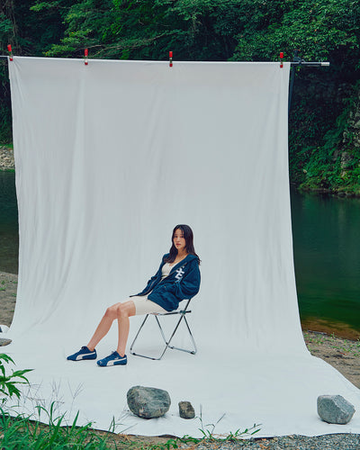 DOT SEA ZIP UP SWEATSHIRT