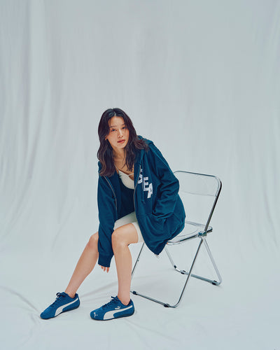 DOT SEA ZIP UP SWEATSHIRT