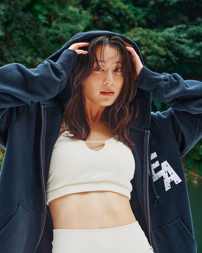 DOT SEA ZIP UP SWEATSHIRT