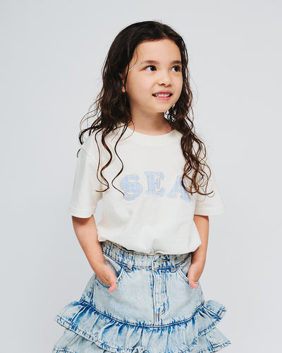 LOGO PATCH KIDS S/S TEE