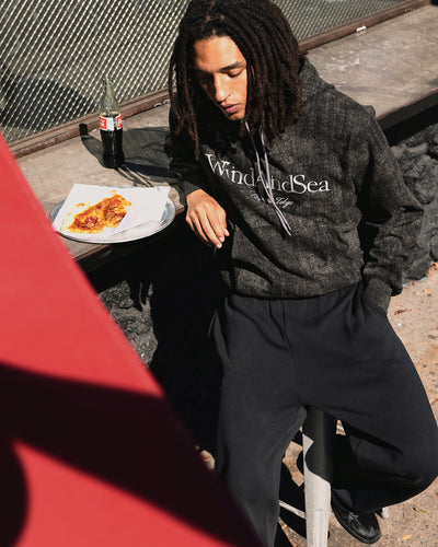 Draw cord Hooded Sweatshirt