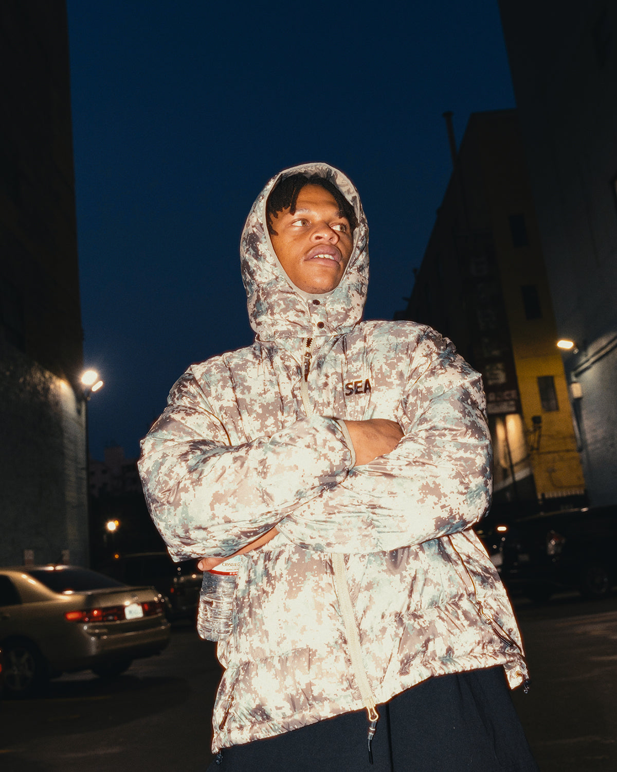 TAION x WDS HOODED DOWN