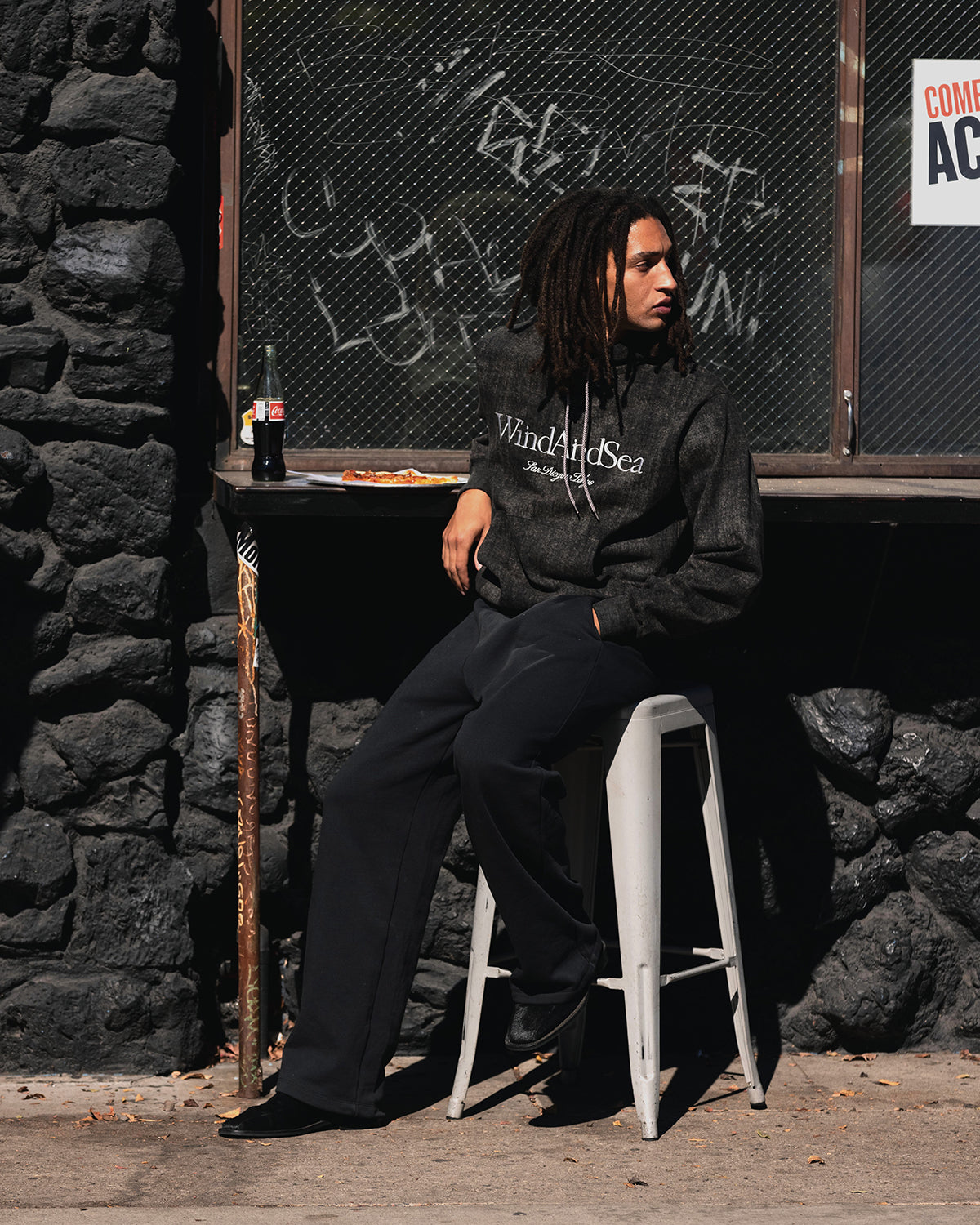 Draw cord Hooded Sweatshirt