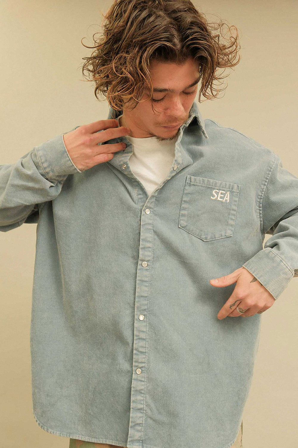 WASH CORDUROY SHIRT