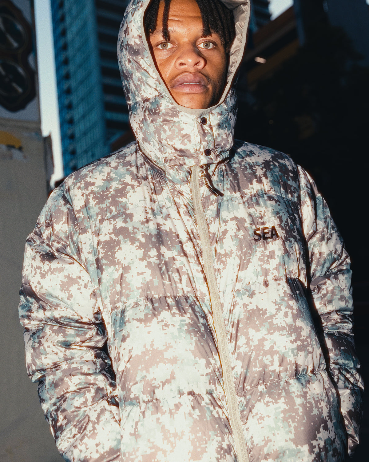 TAION x WDS HOODED DOWN – WIND AND SEA