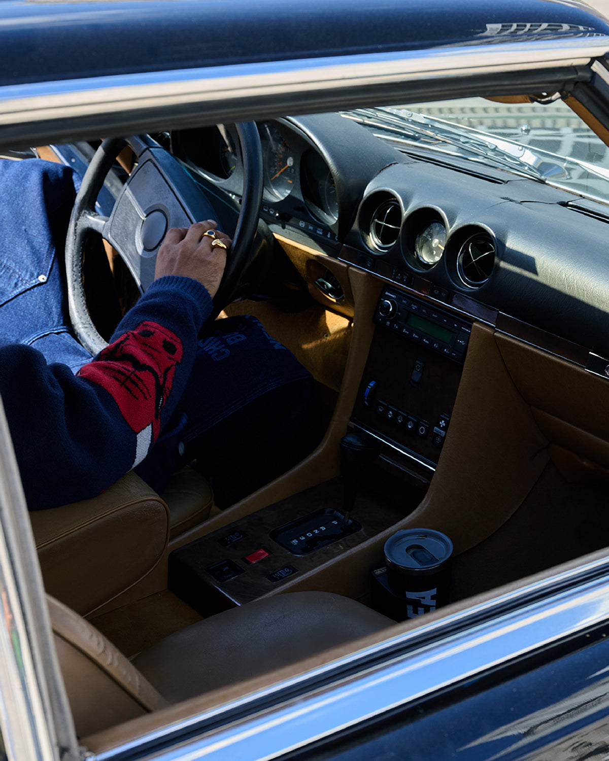 Jacquard Knit Combo Jacket