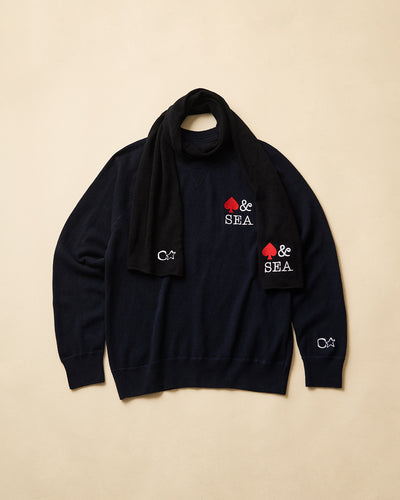 CORTO MOLTEDO  x WDS CASHMERE SCARF