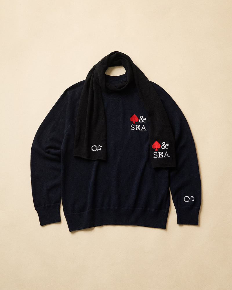 CORTO MOLTEDO  x WDS CASHMERE SCARF