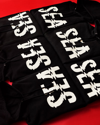 GLOW LOGO HOODED SWEATSHIRT