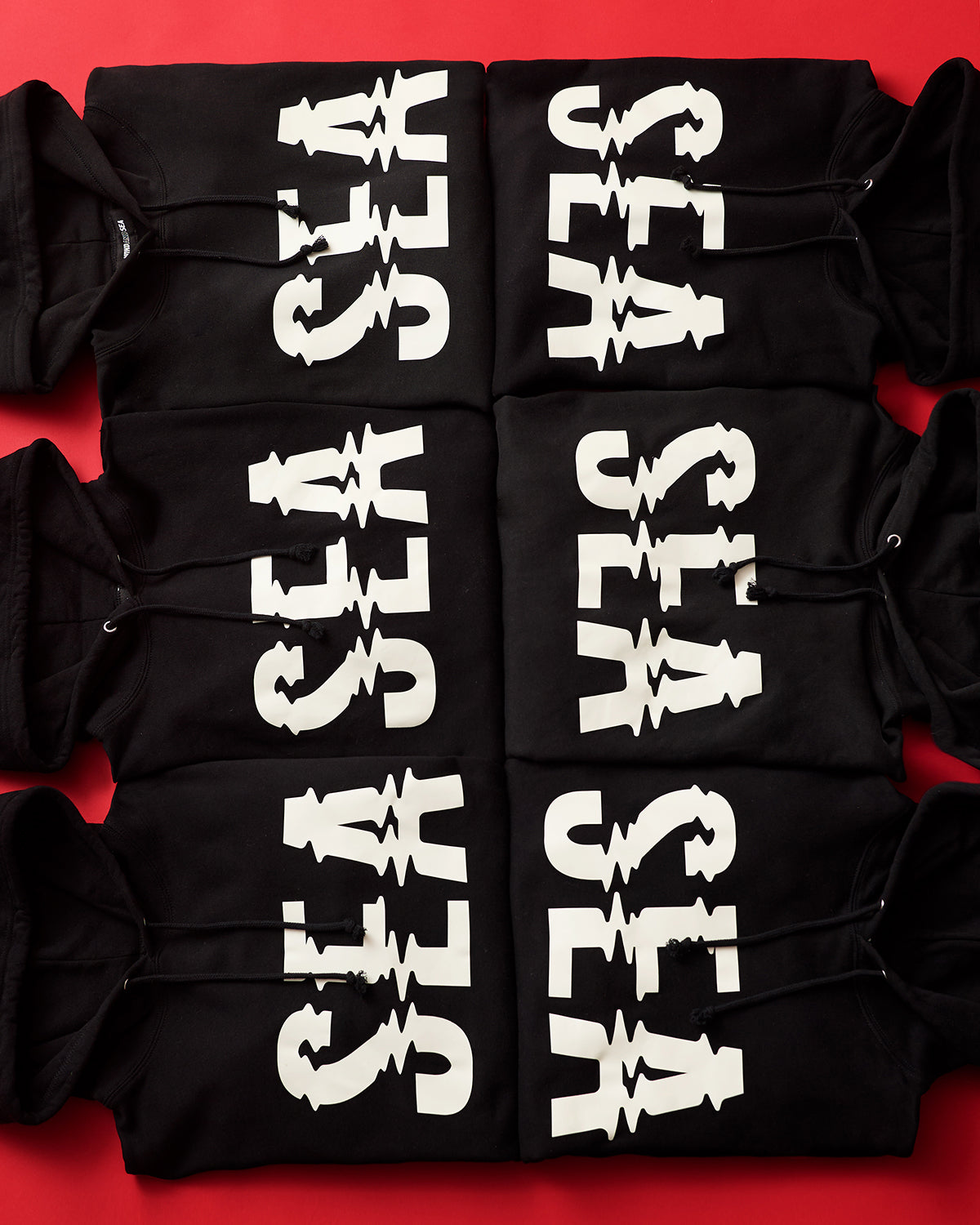 GLOW LOGO HOODED SWEATSHIRT