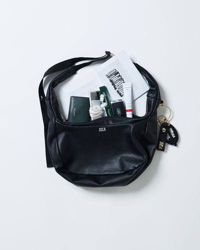 “ALL-DAY” LEATHER SMALL SHOULDER BAG