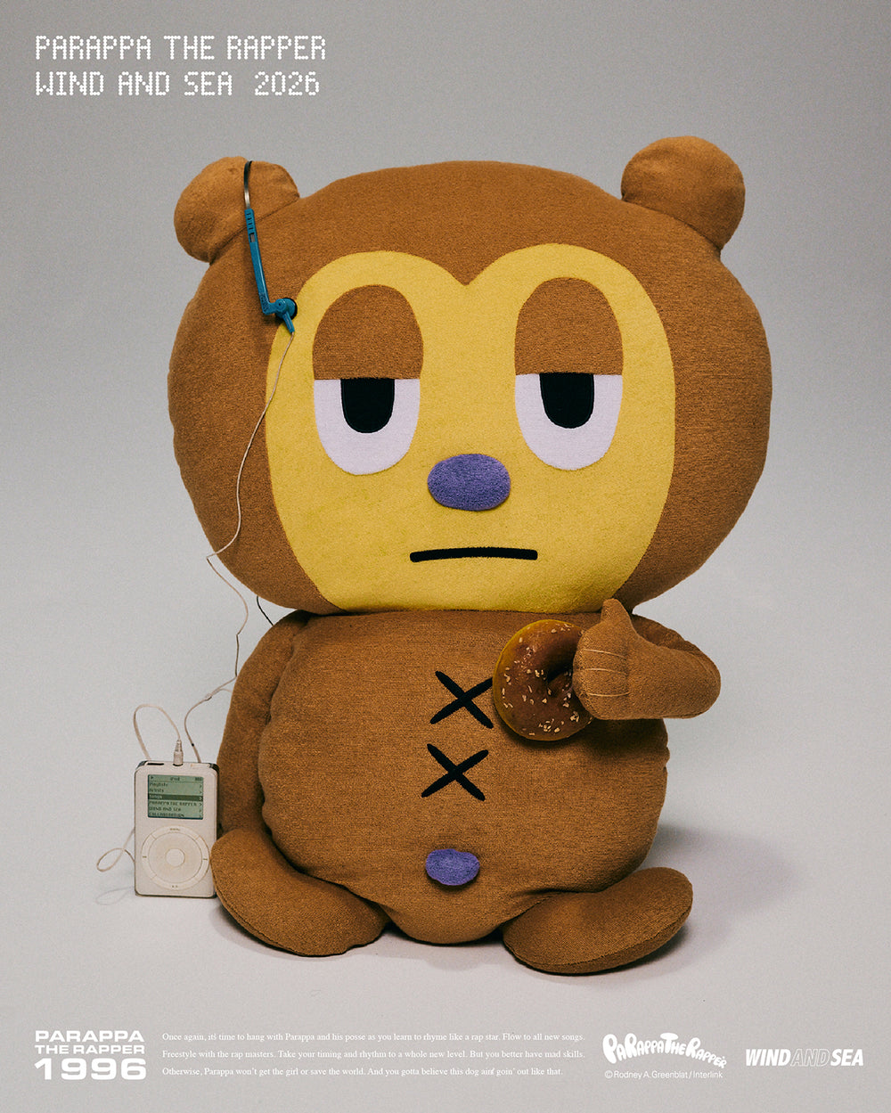 Parappa The Rapper x WIND AND SEA