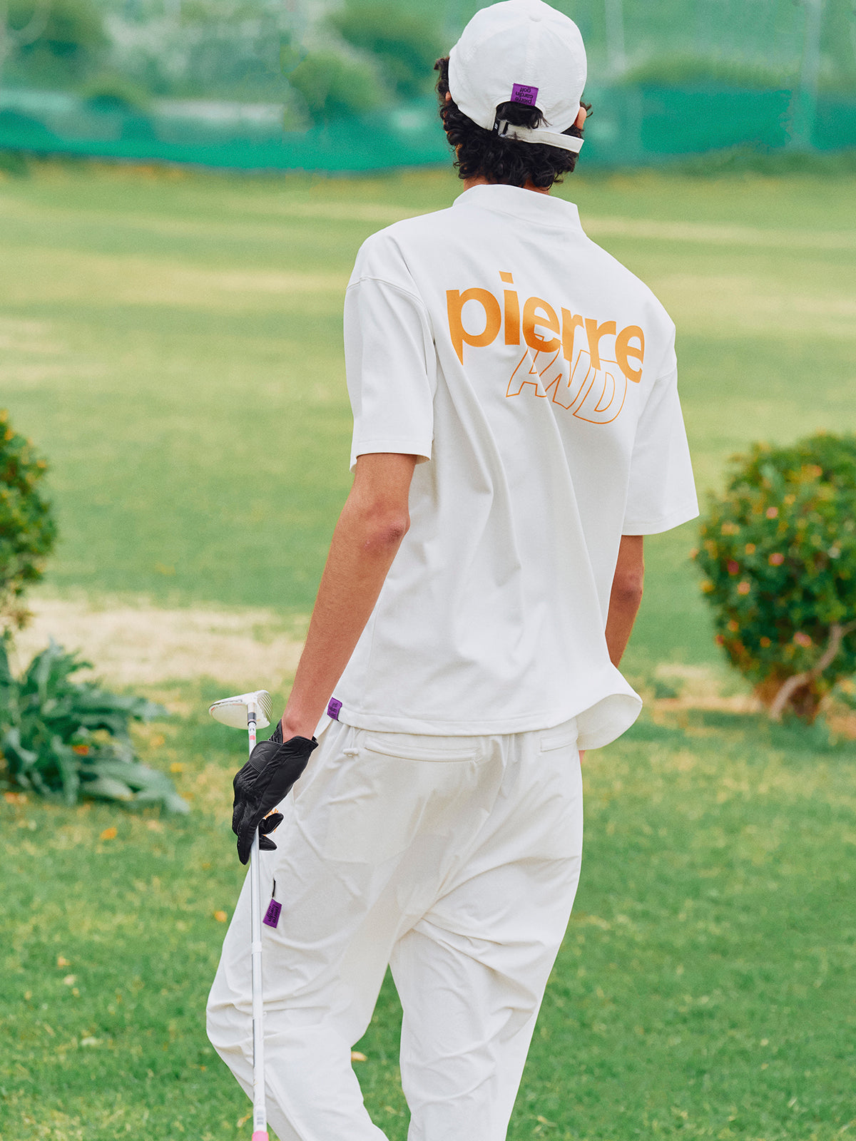 PIERRE CARDIN GOLF ×WDS LOGO SHORT SLEEVE MOCK-NECK – WIND AND SEA