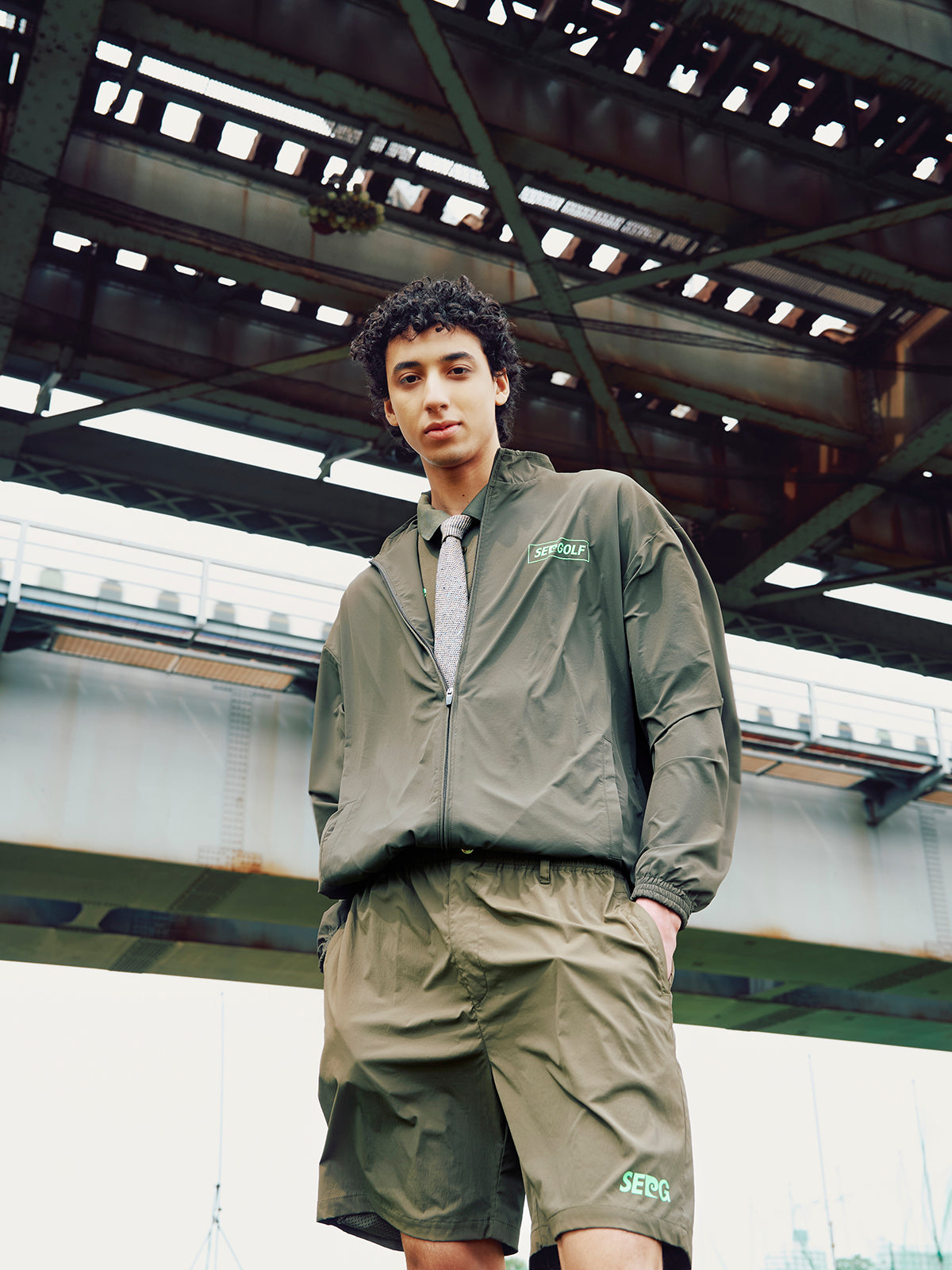 PIERRE CARDIN GOLF × WDS ZIP UP BLOUSON